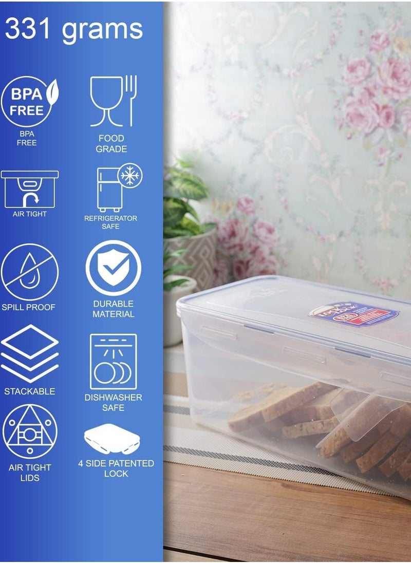 LOCK & LOCK - LocknLock 5L  Airtight Food Storage with Divider  - BPA-Free, Microwave, Freezer, and Dishwasher Safe - Image 1