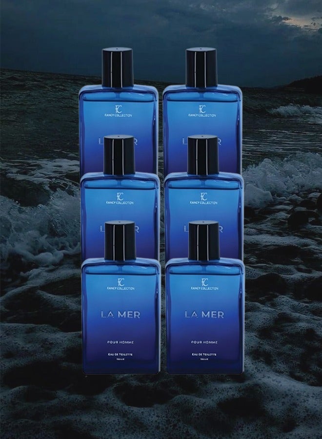 فانسي كوليكشون 6 قطع عطر لا مير فانسي للرجال 100 مل - Image 1