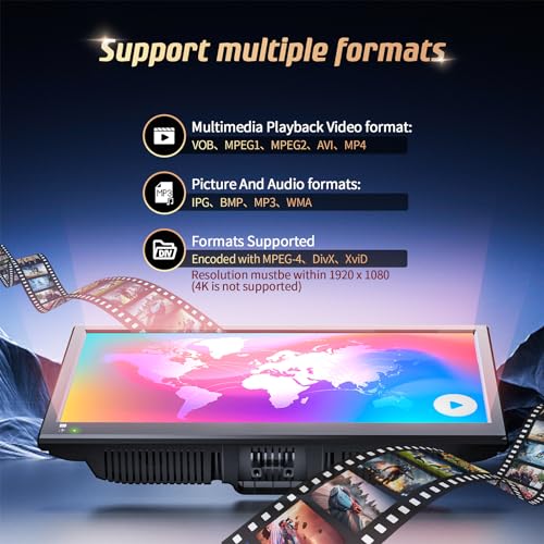 Desobry 16 INCH TV with DVD Player Built in 1080P LCD TV DVD Player Combo with HDMI USB Monitor for Home, Kitchen, RV Camper, or Office,RV TV - Image 3