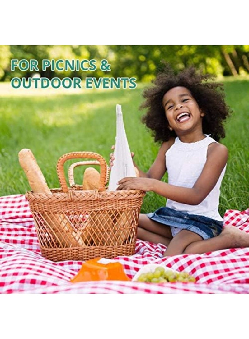 Luckam Mesh Food Covers Outdoor Pop-Up Food Tents(6 Pack) for Picnics/Grill/Party Outside Food Umbrella 100% Protection from Flies Reusable and Collapsible Net Cover 17×17 Inch - Image 5