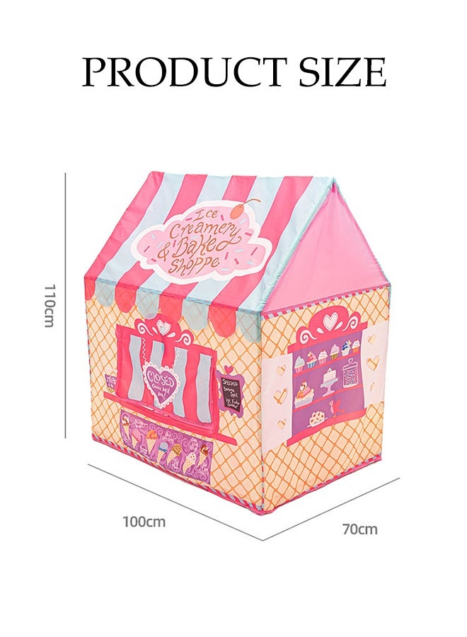 Playhouse for Indoor & Outdoor, Tent Playhouse,Washable Kids Tent for Girls & Boys, The best gift for Toddlers 3-5 Girl - Image 3
