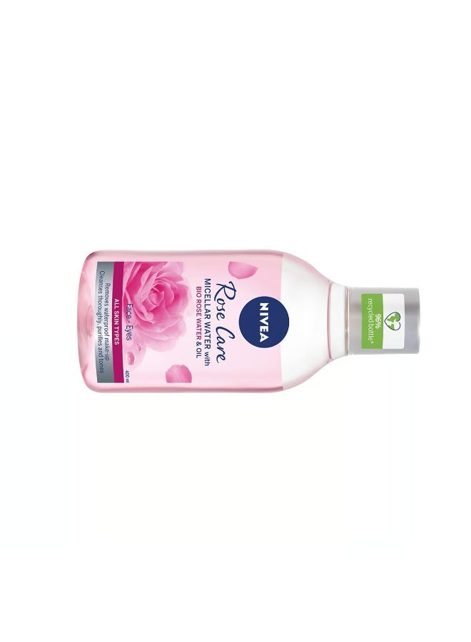 نيفيا ماء ميسيلار نيفيا "روز كير" (Nivea Rose Care) بماء الورد العضوي والزيت - 400 مل - Image 3