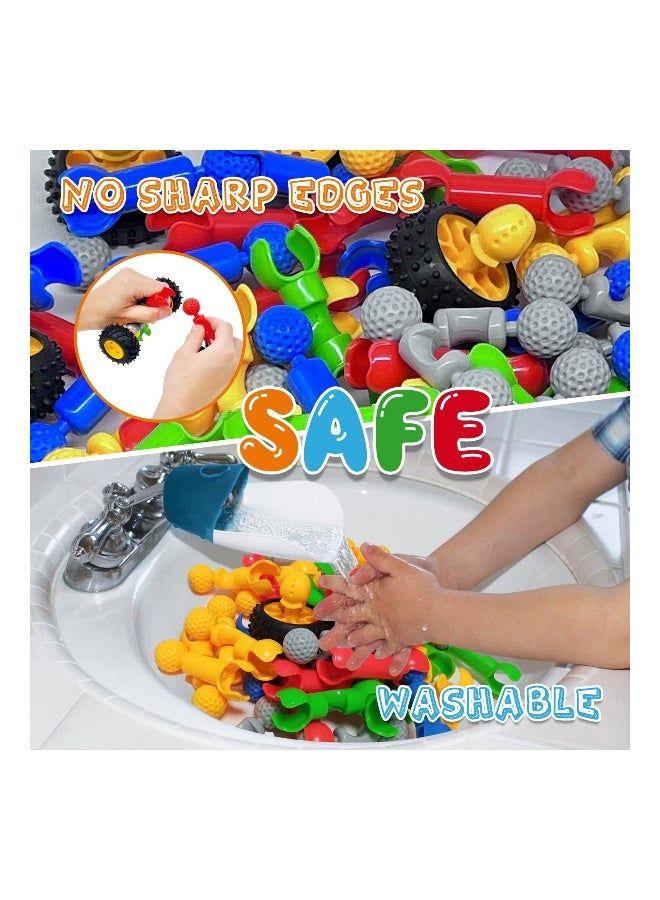 Generic 170 Pcs Building Toys for Kids Ages 4-8 with Toy Box Storage ...