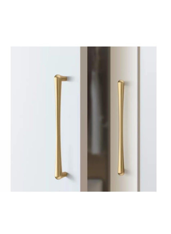 i diD High quality of 6 Cabinet Handles (golden Color), 170mm Stainless Steel Kitchen Door Handles, 160mm Hole Center, Drawer Cupboard Handles with Screws - Image 3