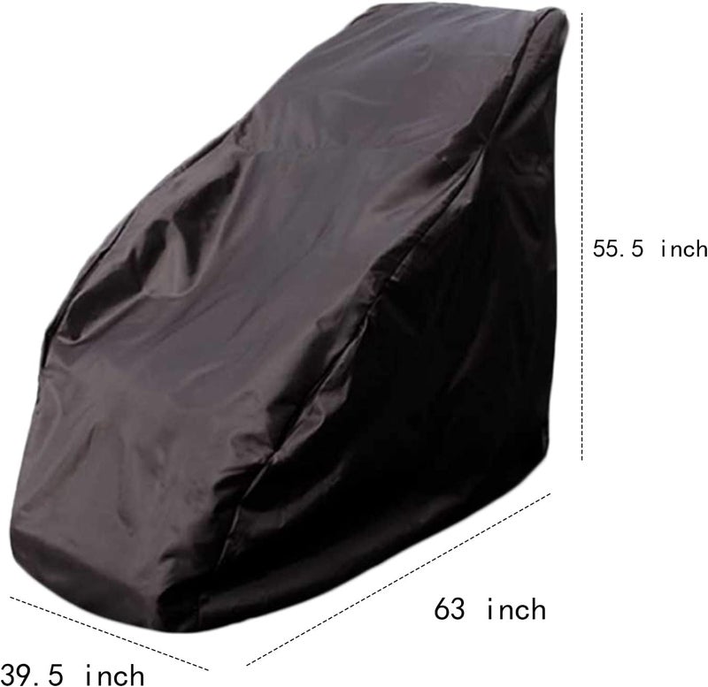 TONINT Massage Chair Cover XL Protector,Full Body Zero Gravity Chair Covers, Cover for Massage Chair,Shiatsu Massage Recliner Chair dustproof Cover,Covers for pet,cat and Dog Scratch Proof - Image 2