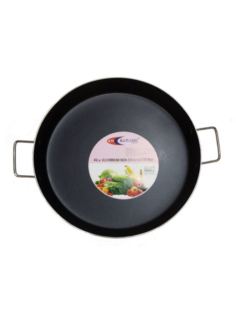 KAWASHI Kawashi High-Quality Aluminium Non-Stick Paelle Pan 42Cm 