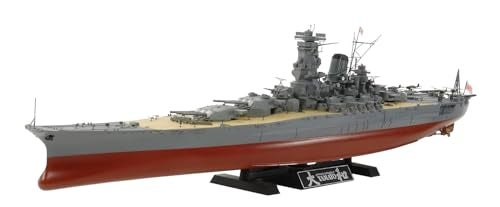 Tamiya 78030 1/350 Japanese Battleship Yamato Plastic Model Boat Kit - Image 5