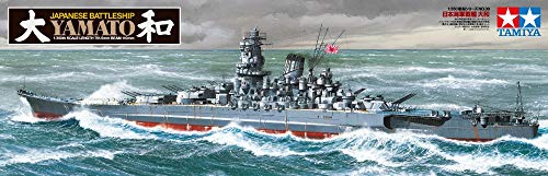 Tamiya 78030 1/350 Japanese Battleship Yamato Plastic Model Boat Kit - Image 2
