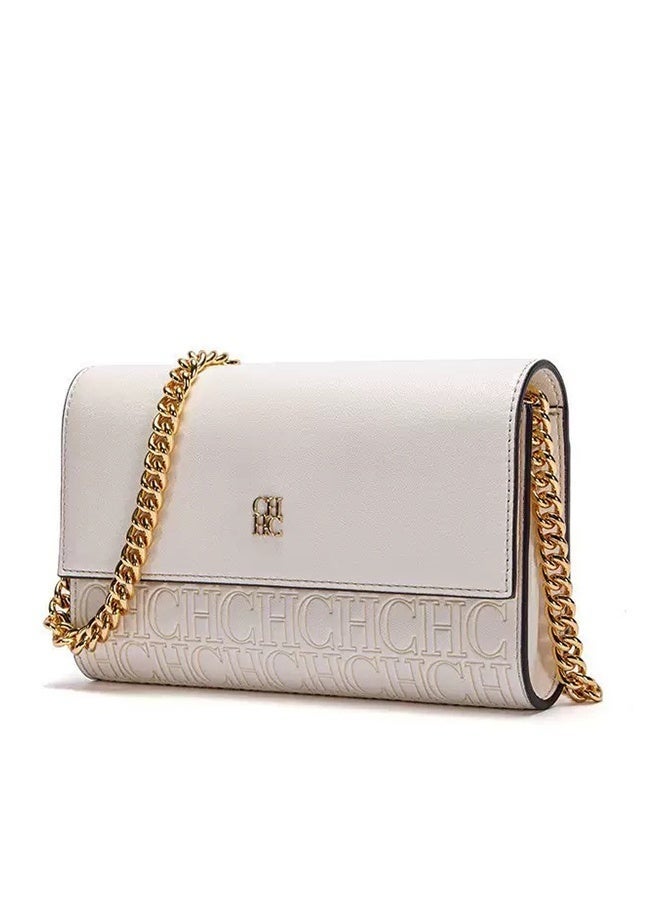CH CH CHCH Women's Shoulder Bag Exquisite Craftsmanship Fashionable Design Chain Shoulder Strap Design Multi-colour Available Classic Style - Image 1