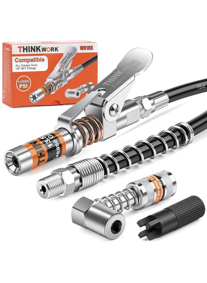 THINKWORK Strong Lock on Greases Gun Couplers - Image 1