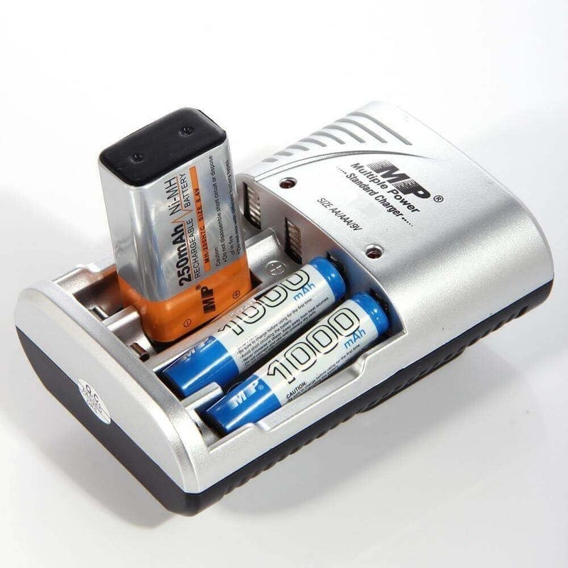 Singway Mb KX 2868 SW-W32 Quick Battery Charger For AA Ni-Mh/Ni-Cd With 4 Compartment Batter - Image 2