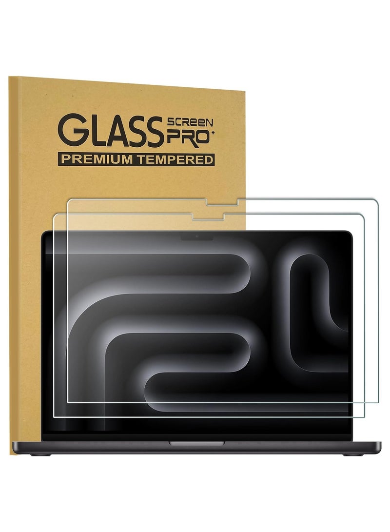 MacBook Pro 14 Tempered Glass Screen Protector for MacBook Pro 14 Inch(2021-2023, M1, M2)- A2442/A2779, 14.2" Ultra Clear & Automatic Adsorption - Image 1