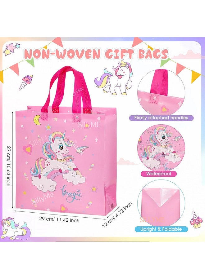 SILLYME Fabric 12Pcs Small Return Gift Bags Birthday Party For Kids-Gift Covers For Return Gifts,Small-Hand Bag For Kids-Birthday Return Gifts For Kids Age 8 12 3 4 5,Multicolor - Image 2