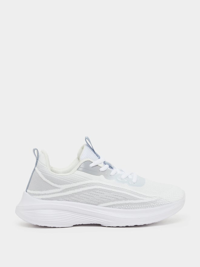 Styli Styli Textured Lace Up Running Shoes  - Image 1