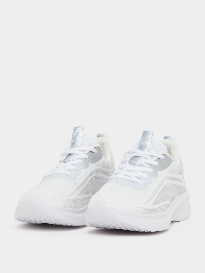 Styli Styli Textured Lace Up Running Shoes  - Image 2
