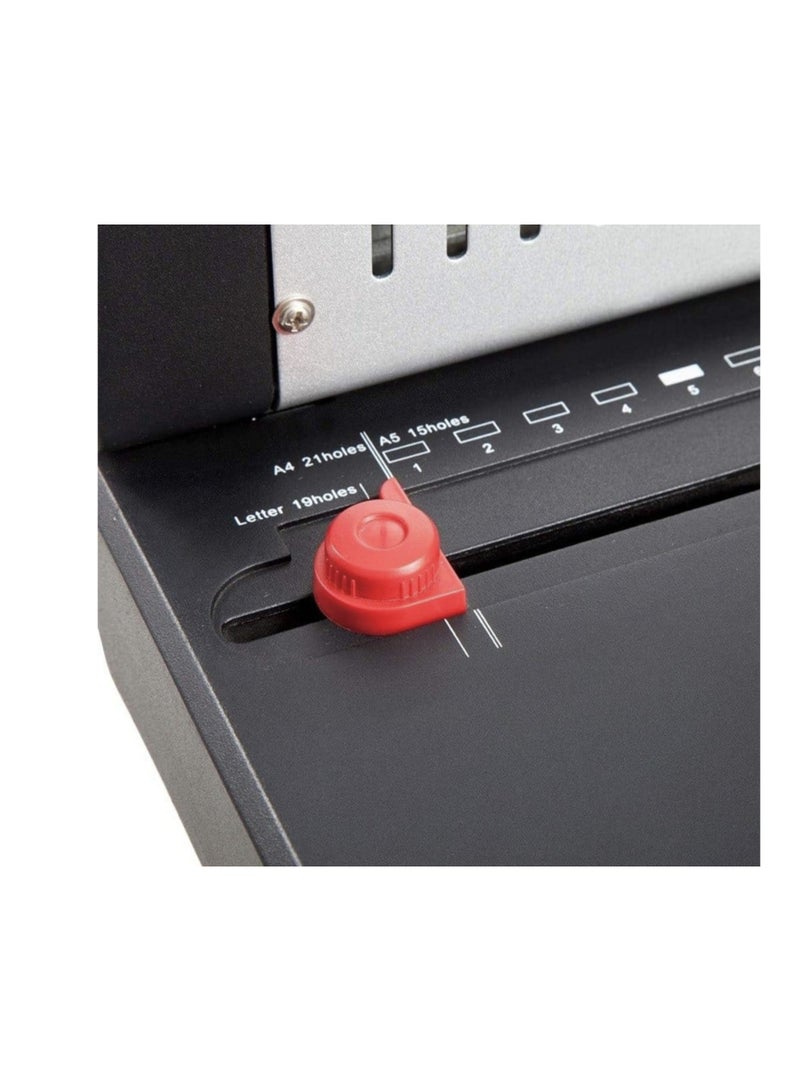 كوميكس ماكينة تخريم وتجليد الحلزون بلاستيك 24خرم - Image 4