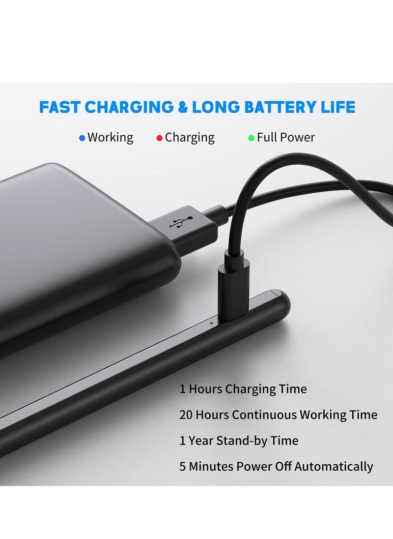 ELTRAZONE Stylus Pen for iPad with Tilt Sensitive and Fast Charge,iPad Pencil Compatible with 2018-2022 Apple iPad Pro 11/12.9 Inch,iPad 10/9/8/7/6 Gen,iPad Mini 5/6 Gen,iPad Air3/4/5 Gen - Image 4
