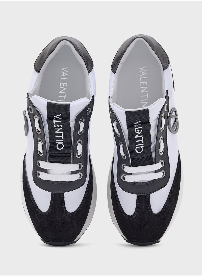 VALENTINO BY MARIO VALENTINO Lace Up Low Top Sneakers  - Image 4