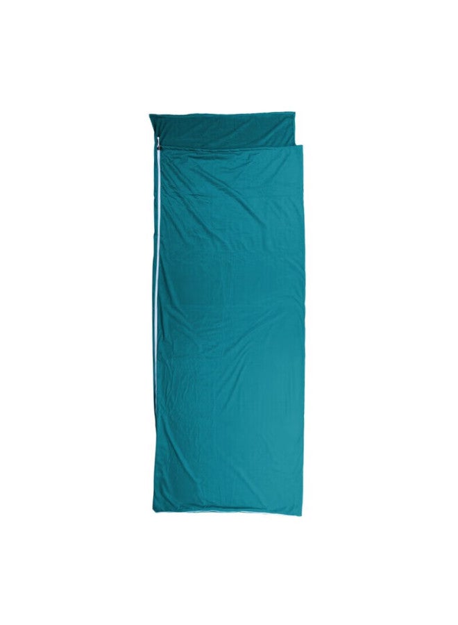 Black Ice Blackice Velvet Sleeping Bag Liner, Portable Travel Sleeping Pad, Hotel Guest Bed Sheet Protector Z6513/blue/one Size Fits All - Image 2