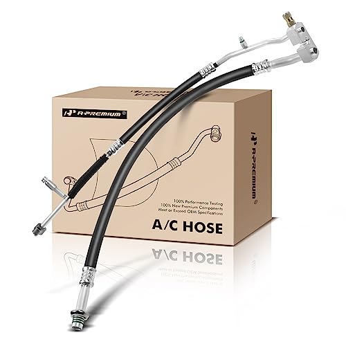 A-Premium A/C Suction and Discharge Line Hose Assembly Compatible with 2003-2005 Ford Crown Victoria, Lincoln Town Car, Mercury Grand Marquis V8 4.6L - Image 1