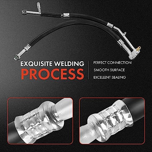 A-Premium A/C Suction and Discharge Line Hose Assembly Compatible with 2003-2005 Ford Crown Victoria, Lincoln Town Car, Mercury Grand Marquis V8 4.6L - Image 5