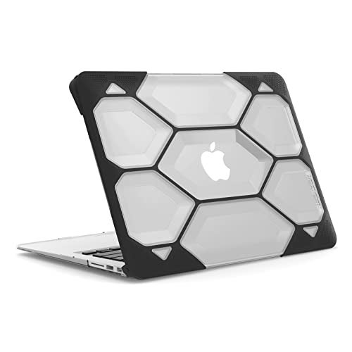 IBENZER Compatible with MacBook Air 11 Inch Case A1370 A1465, Heavy Duty Protective Hard Shell Case Cover for Apple Laptop Mac Air 11, Clear, HA11CYCL - Image 1