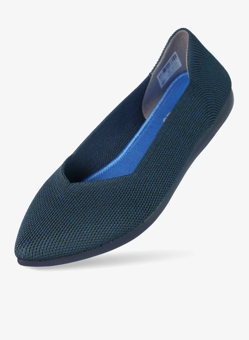 دوا زو لو حذاء مسطح مريح ومتين مغلق من الأمام - إصدار السحاب