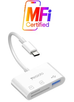 OTG Adapter Lightning to SD & TF Card Reader – GS11 for iPhone and iPad
