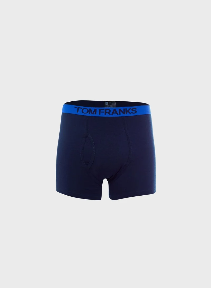 Tom Franks by Namshi 2 Pack Keyhole Boxers Shorts