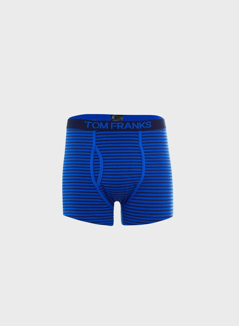 Tom Franks by Namshi 2 Pack Keyhole Boxers Shorts