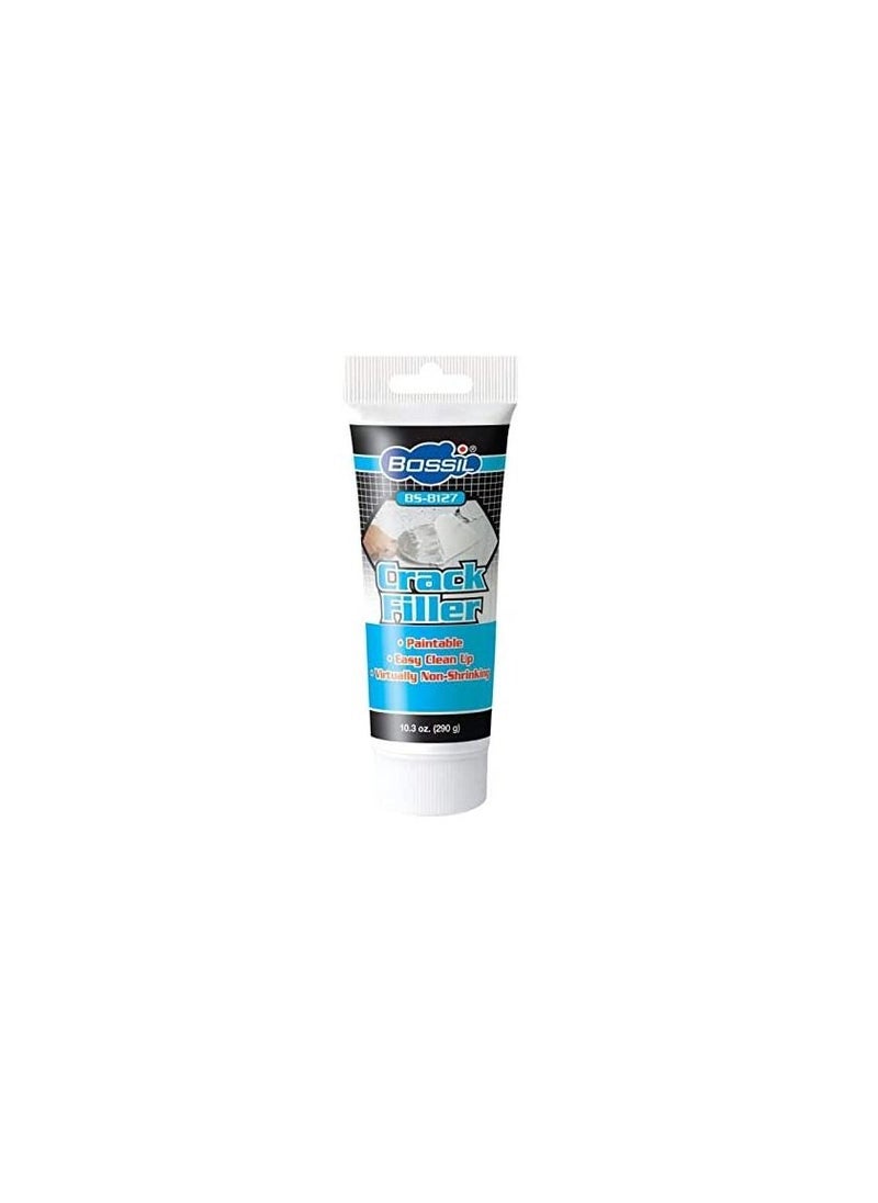 Bossil - Bossil Multipurpose Crack Filler 290g White BS-8127, Non Shrinkable, Smooth and Durable, Easy to Fill Cracks & Gaps in a Single Application - Image 1