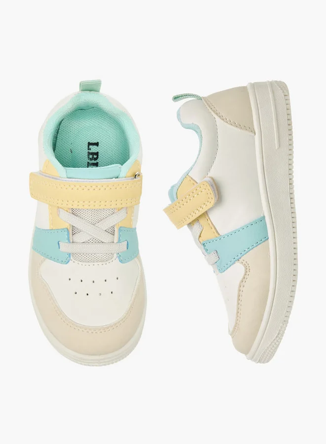 LBL by Shoexpress Boys Perforated Hook and Loop Sneakers