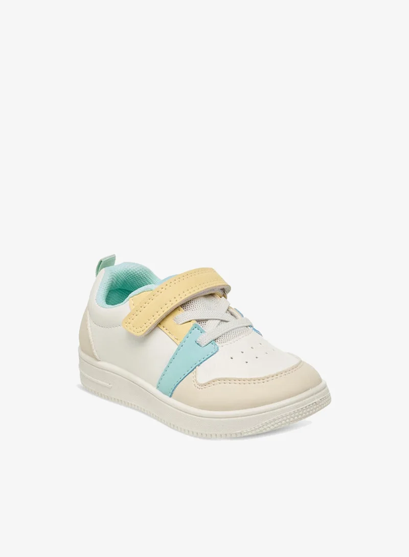 LBL by Shoexpress Boys Perforated Hook and Loop Sneakers