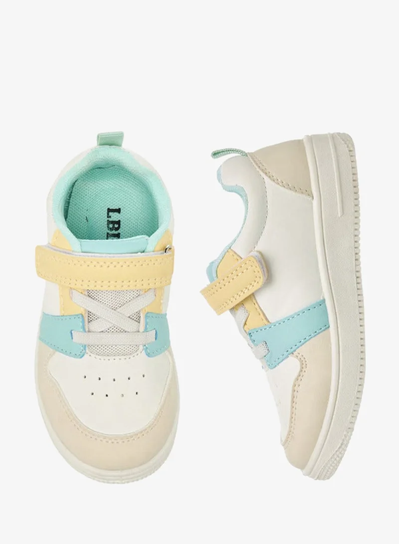 LBL by Shoexpress Boys Perforated Hook and Loop Sneakers