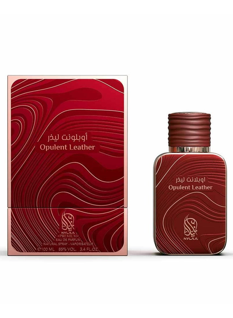 NYLAA Opulent Leather Eau De Parfum For Unisex - 100 ML - Image 1