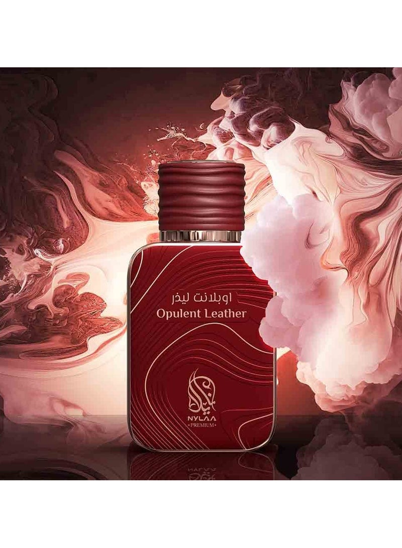 NYLAA Opulent Leather Eau De Parfum For Unisex - 100 ML - Image 3