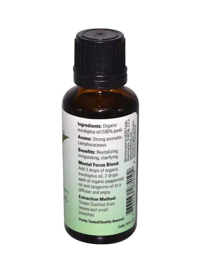 ناو فودز زيت عطري عضوي بخلاصة نبات الأوكالبتوس 30ملليلتر - Image 2