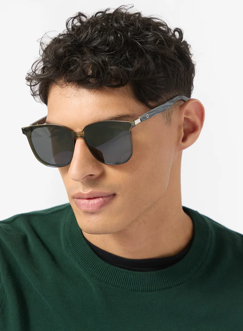 Seventy Five Polarized Lens Wayfarer Sunglasses