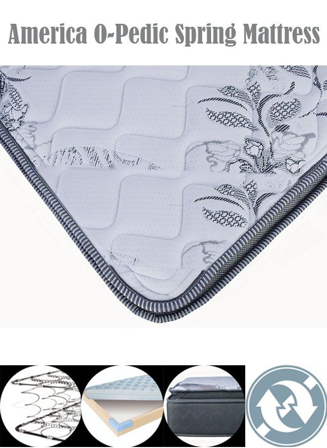 KARNAK - Orthopax Pillow Top Spring Mattress  Size 100x200x26 Cm - Image 1