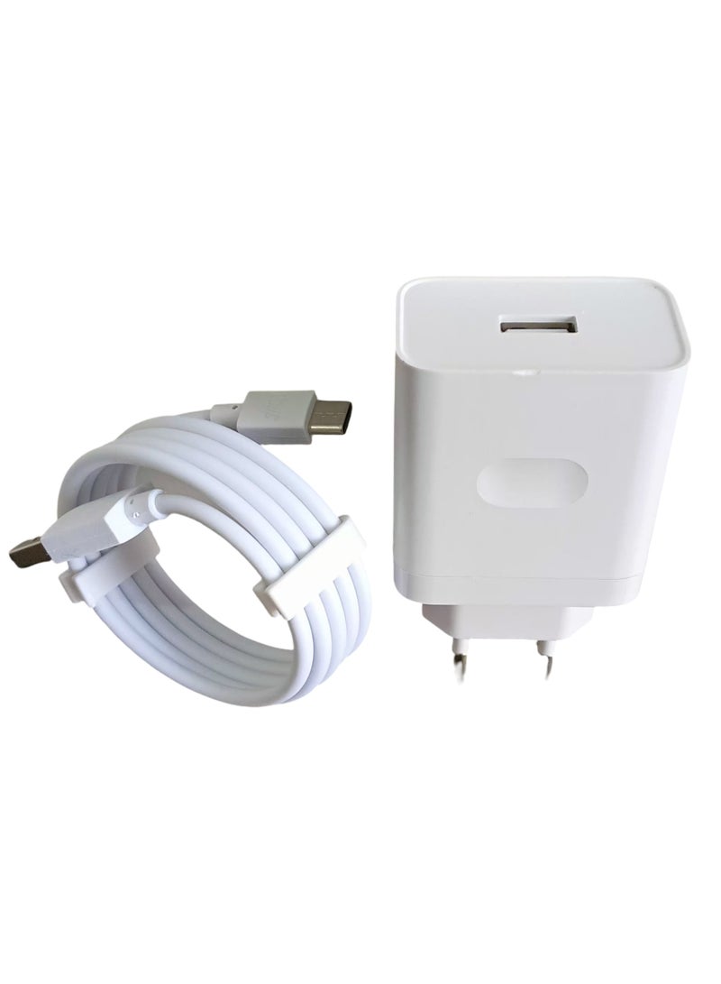 شاحن سريع Super VOOC 33 وات مع كابل USB-C متوافق مع Oppo Reno 8 - Image 2