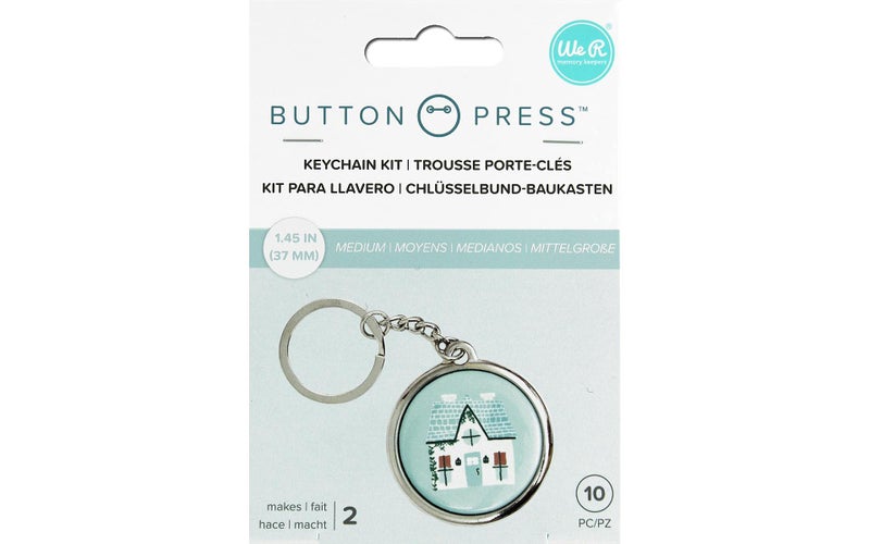 We R Memory Keepers Button Press Keychain KitMakes 2