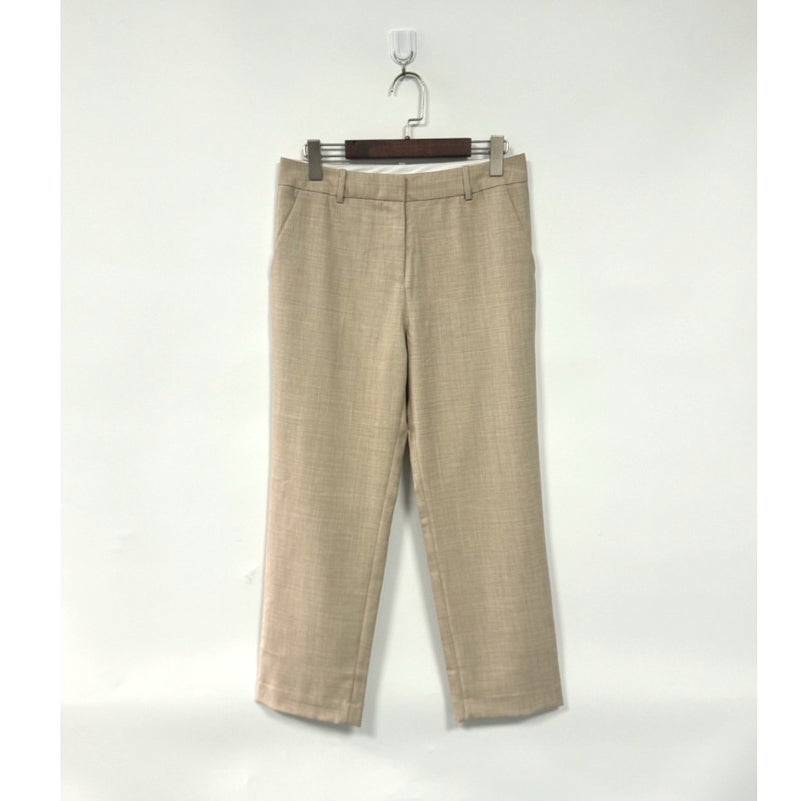 TH2024 Autumn New Fashion Commuter High Wool One Button Pad Shoulder Blazer Wool Trousers suit - Image 5