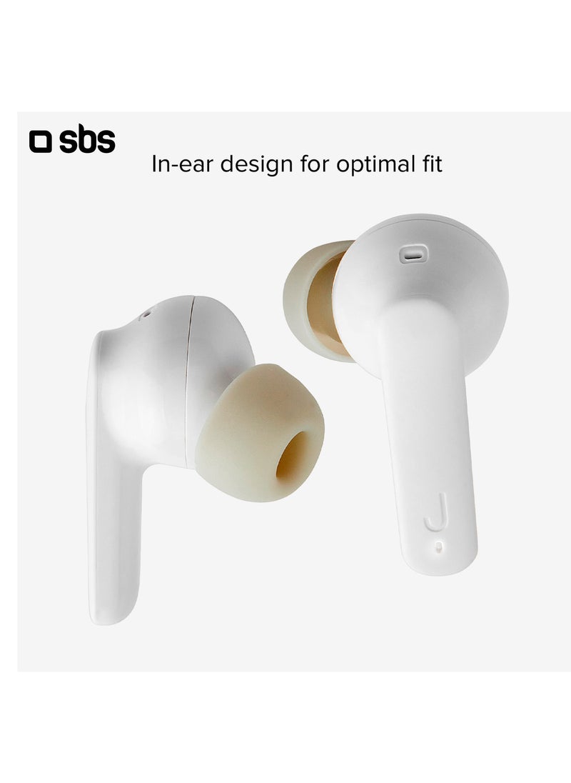 SBS True Wireless Stereo earphones Bluetooth BT TWS earbuds headphones automatically pair by themselves and are powered by a wireless charger ideal for tablets, Laptop, iPhone, Samsung, Huawei and other  - Image 3