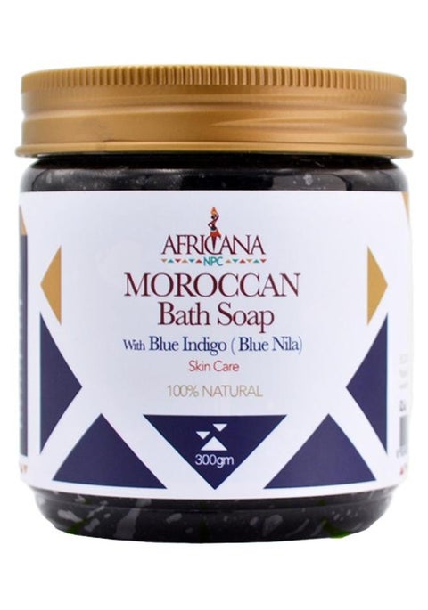 صابون مغربى بالنيلة الزرقاء 300جم