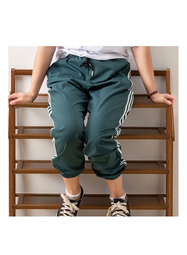 FFD Wooden Bamboo Shoe Stand Shoes Rack Storage Cabinet Free Standing Bench Entryway Shoe Cabinet Multifunctional For Plant Shoe Potted Plant Shelf  (5 Floor) - Image 4