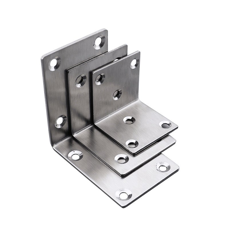 Stainless Steel Corner Code Thickened Square Corner Code Right Angle 90 Degree L-Shaped Furniture Fixing Bracket Connector Hardware Accessories - Image 5
