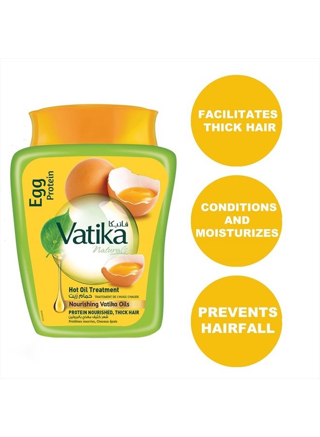 Dabur قناع شعر فاتيكا ناتشورالز (بروتين البيض) - Image 5