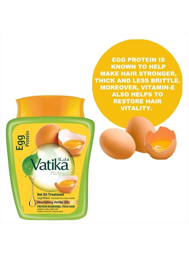 Dabur قناع شعر فاتيكا ناتشورالز (بروتين البيض) - Image 3