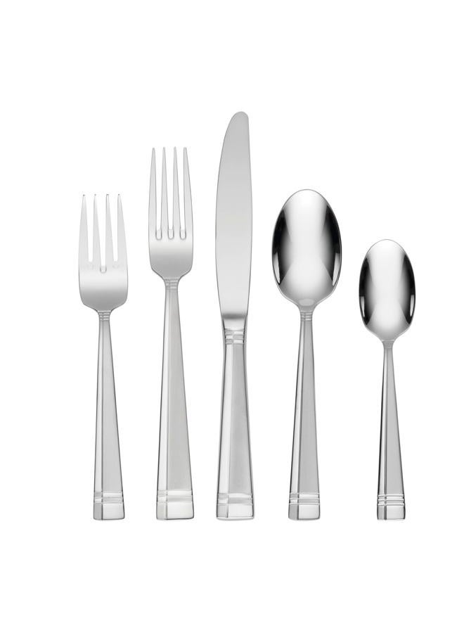 ONEIDA T078045AL20 Amsterdam 45 Piece Everyday Flatware Set, Service For 8 - Image 1
