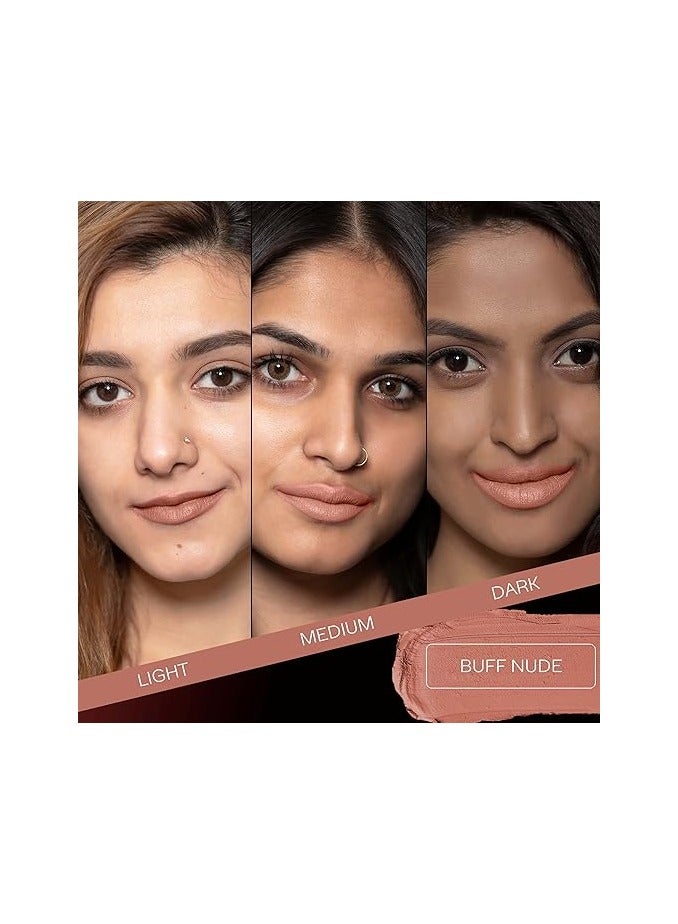 فاسيسكانادا أحمر شفاه فيس كندا خفيف الوزن غير لامع بلمسة نهائية بلون بني فاتح 05 4 جرام (لون بني فاتح 05) - Image 2